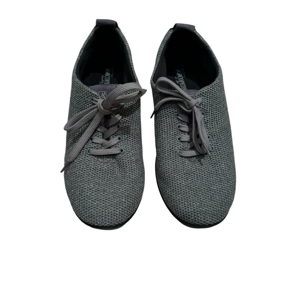 Arcopedico Net 3 Casual Shoes Grey Knit Women's 10